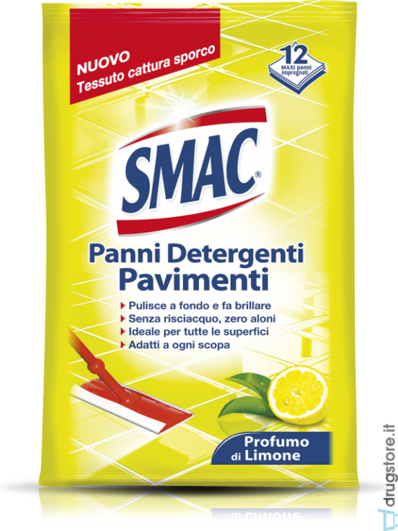 smac cloth detergent floor 12 pc